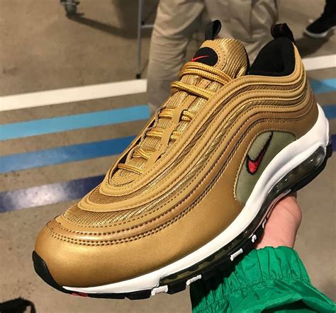 nike 97 weiß gold|Nike am97.